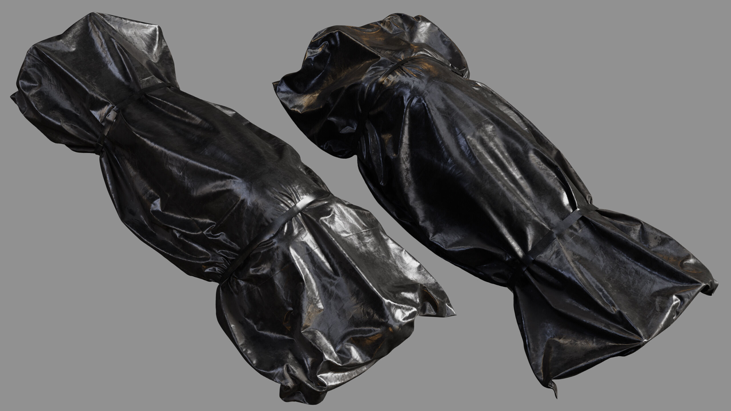 Covered Corpse 07 Low-Poly Low-poly 3D model_15