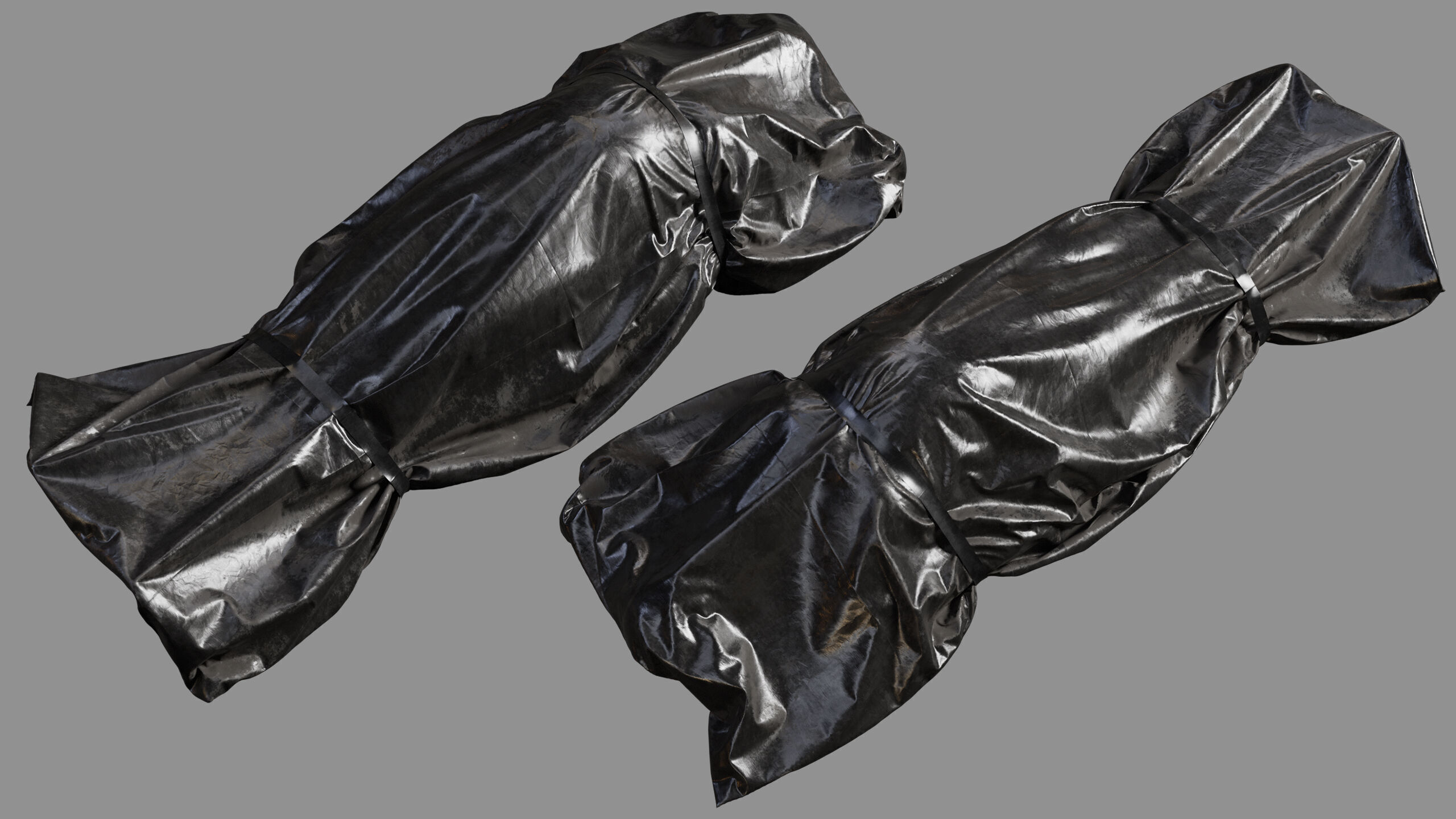 Covered Corpse 07 Low-Poly Low-poly 3D model_14