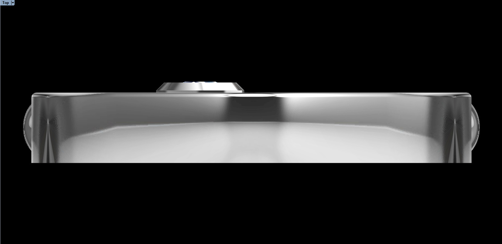 Messika Necklace Uno Pave 3D print model_2