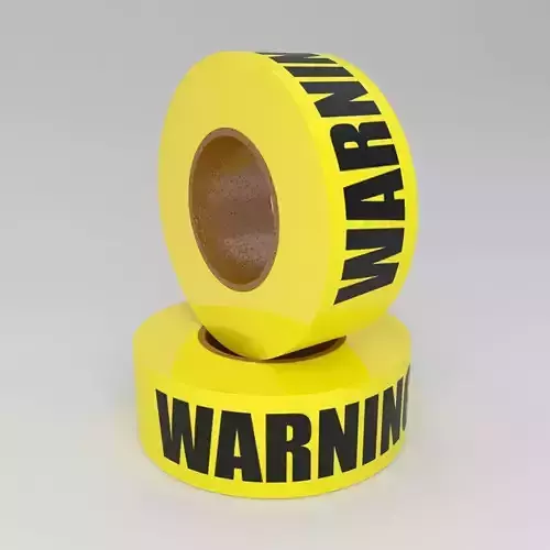 WARNING Tape Yellow