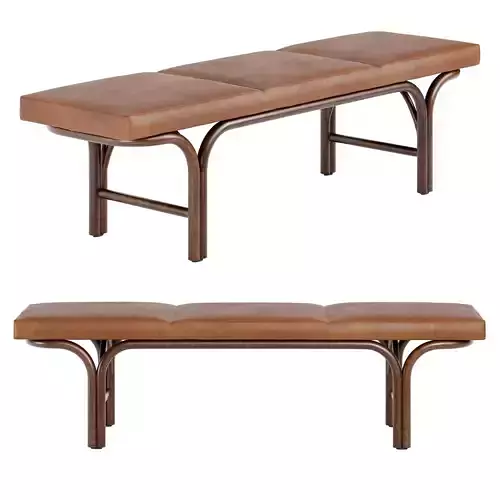Bench 202 bench Joaquim Belsa by Expormim 3D model