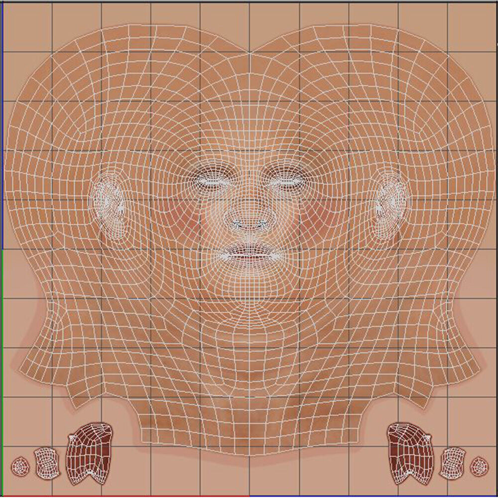 Hailey Bieber Character 3D Model Low-poly 3D model_18