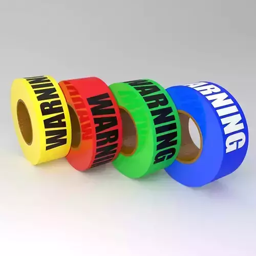 WARNING Tape Collection 3D model