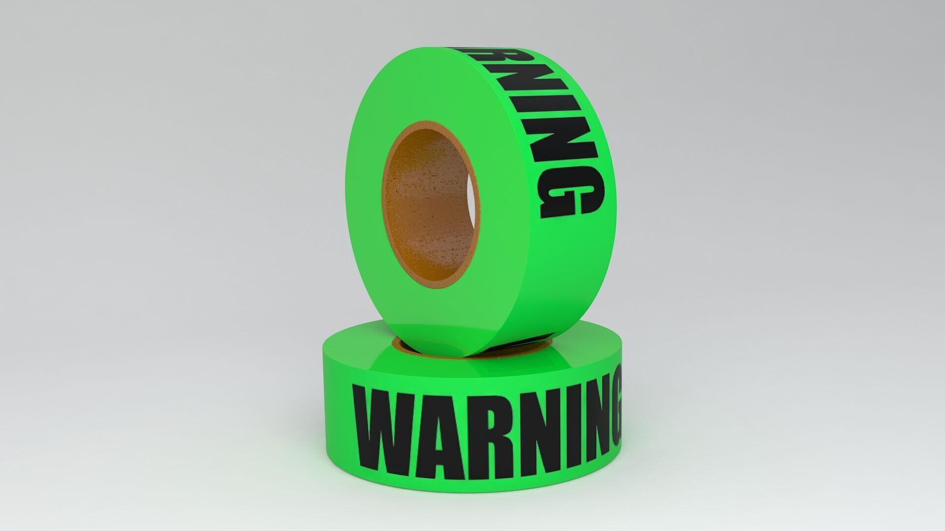 WARNING Tape Collection 3D model_16