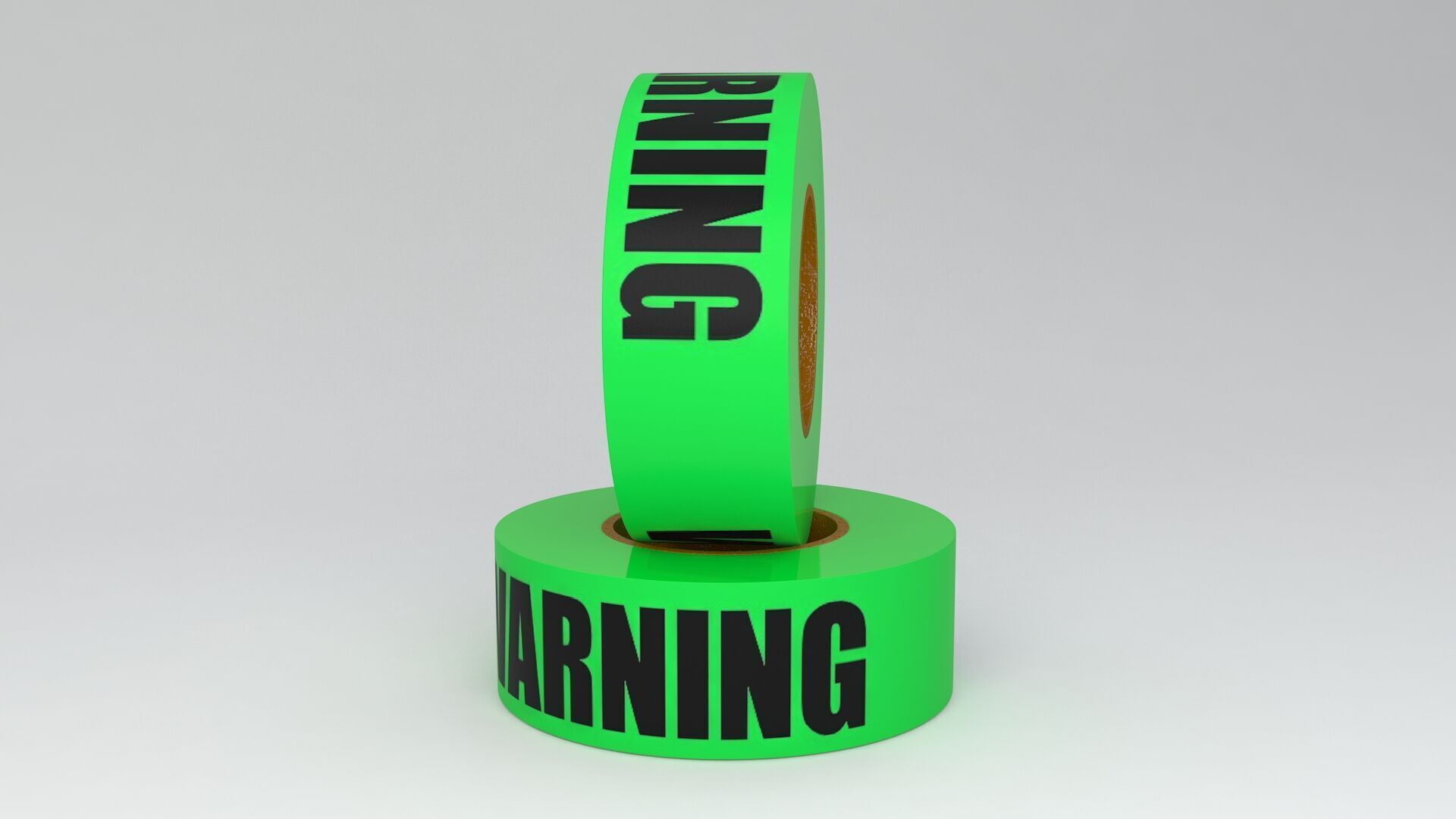 WARNING Tape Collection 3D model_17