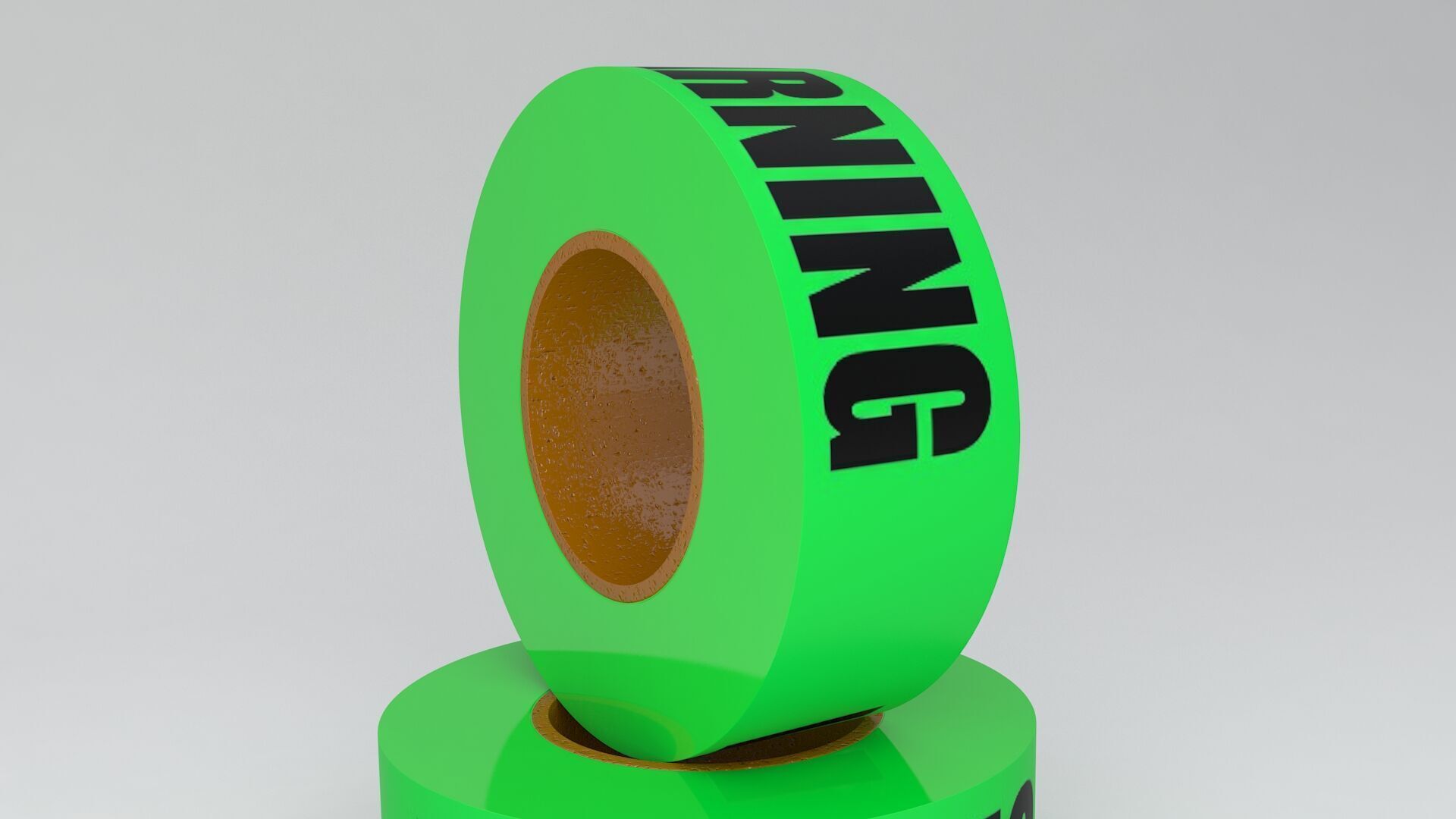 WARNING Tape Collection 3D model_18