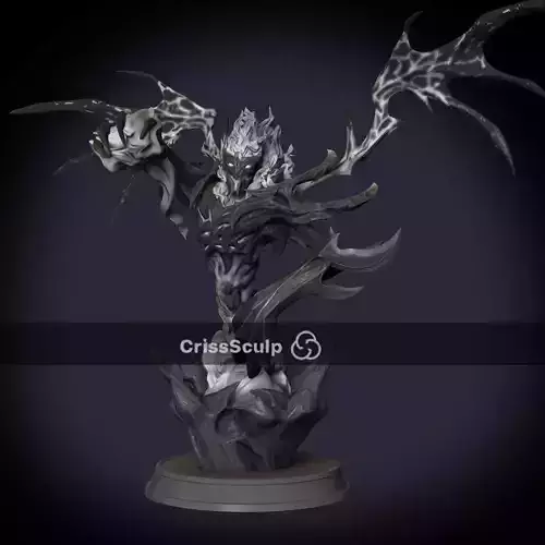 SHADOW FIEND ARCANE - DOTA 2 3D print model