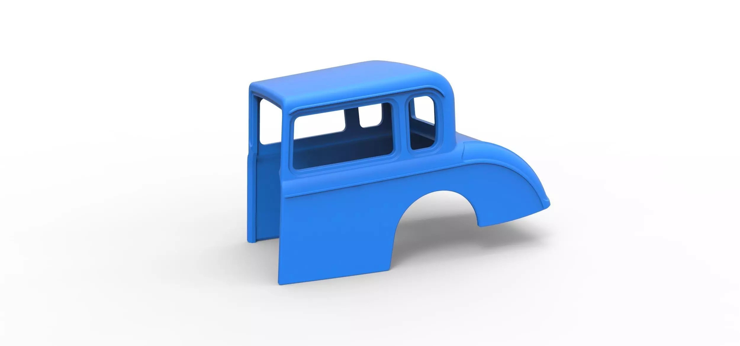 Shell of New Zealand Modified stock car Scale 1 to 25 3D print model