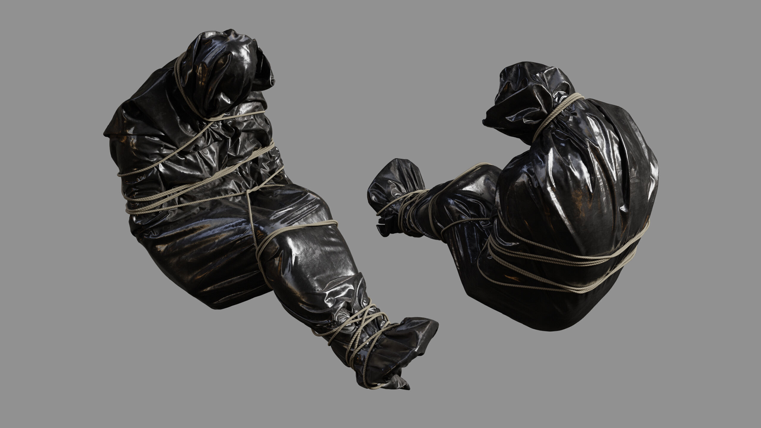 Covered Corpse 12 Low-Poly Low-poly 3D model_15
