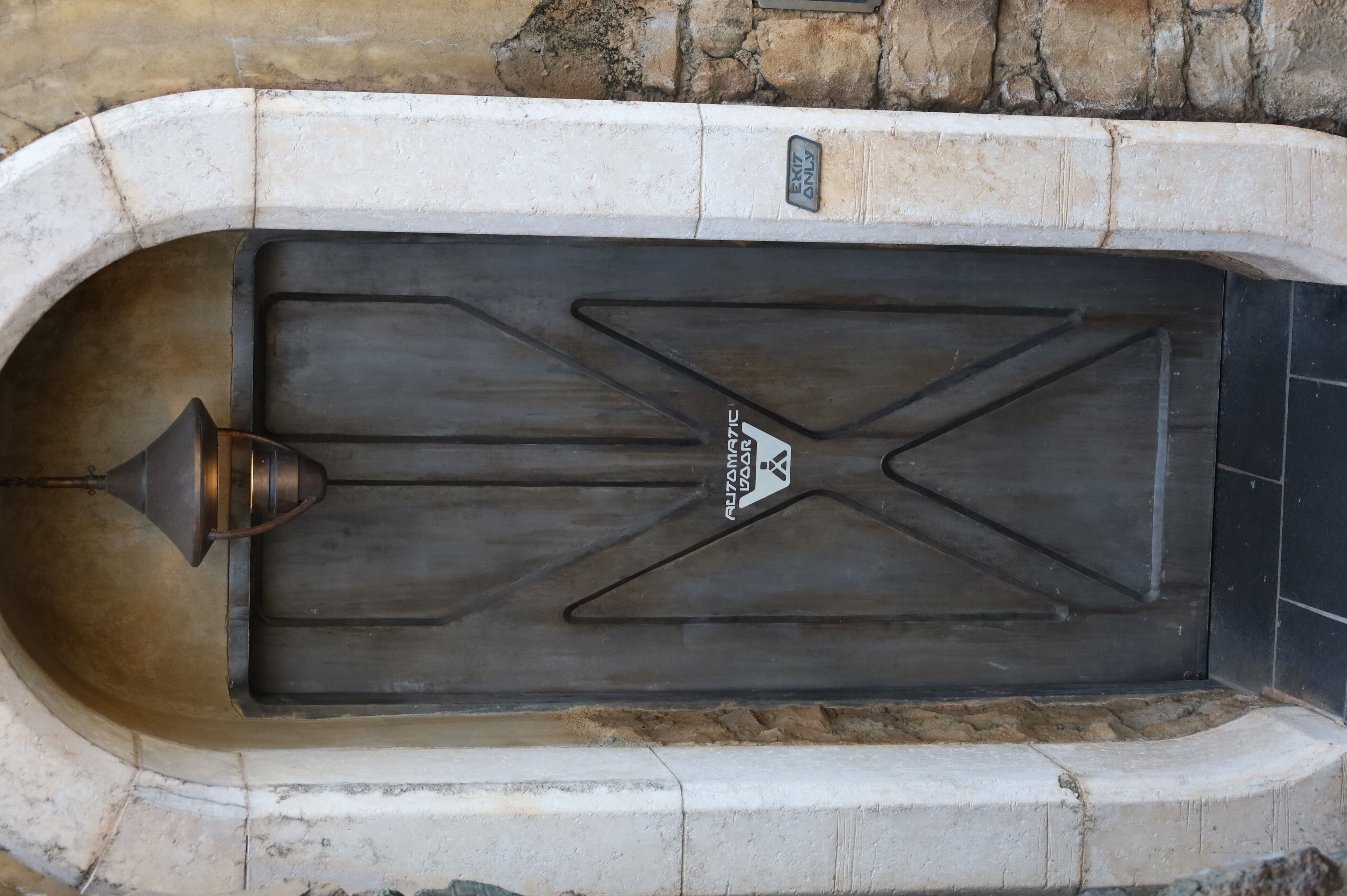 Black Spire Outpost Door 1 1-18 scale Kenner Hasbro Free 3D print model_8