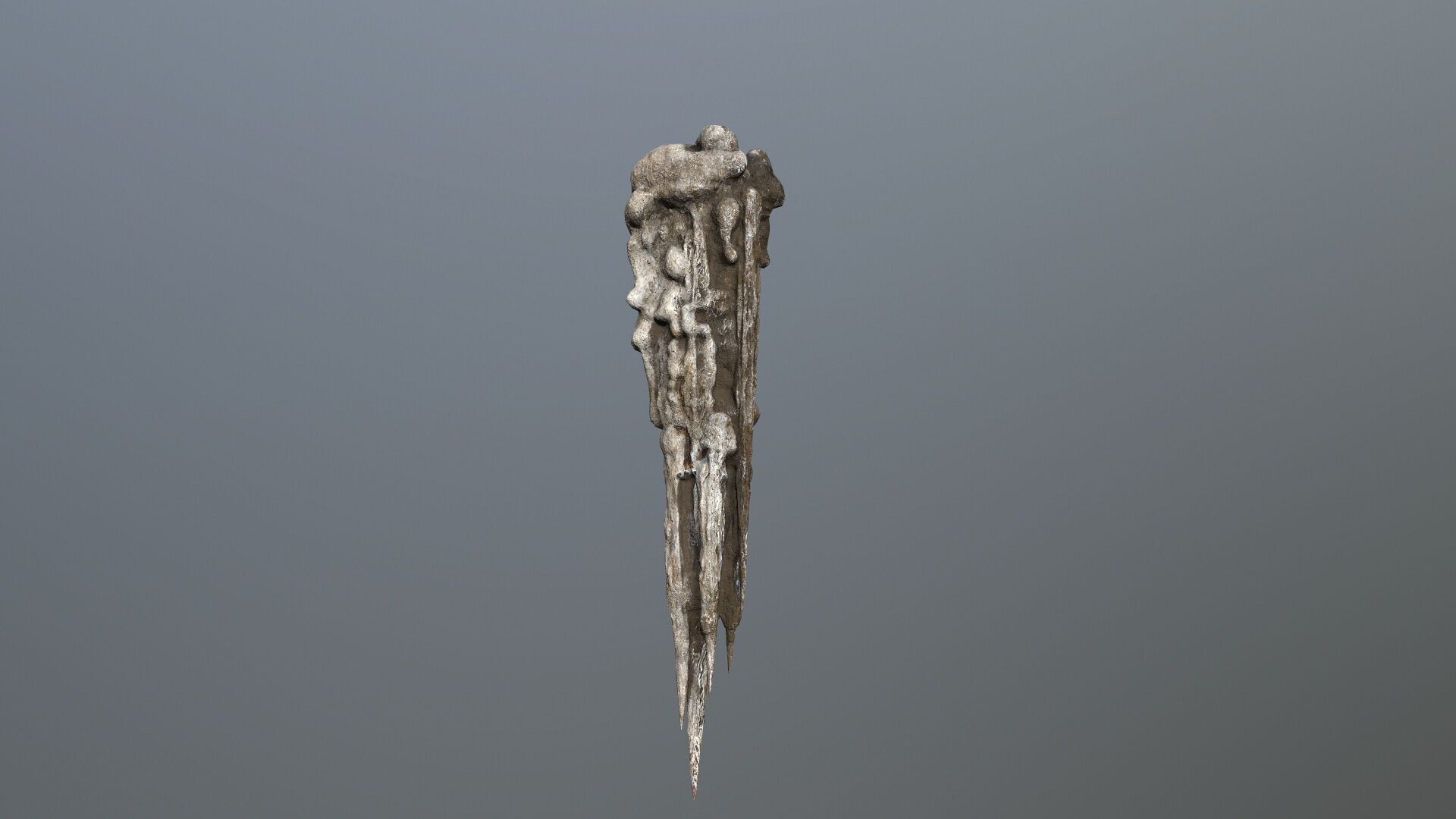 cave rocks Low-poly 3D model_17