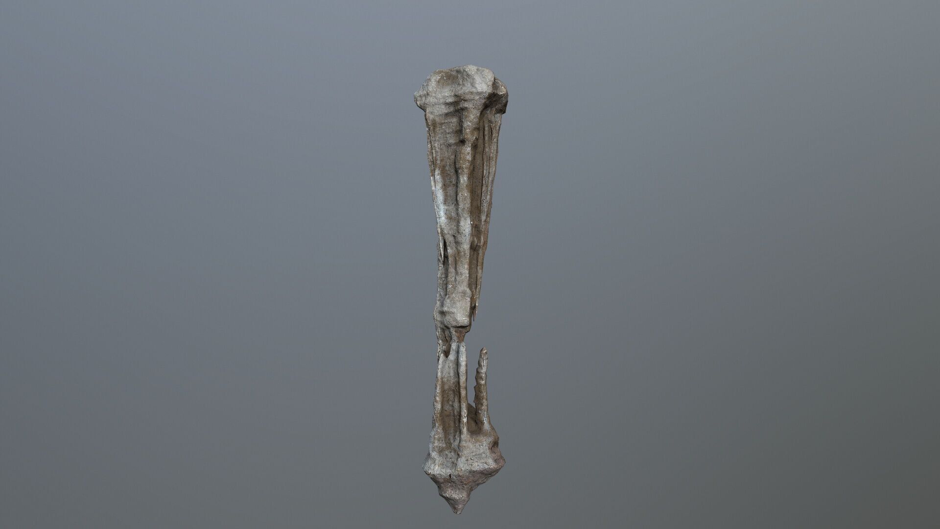 cave rocks Low-poly 3D model_19