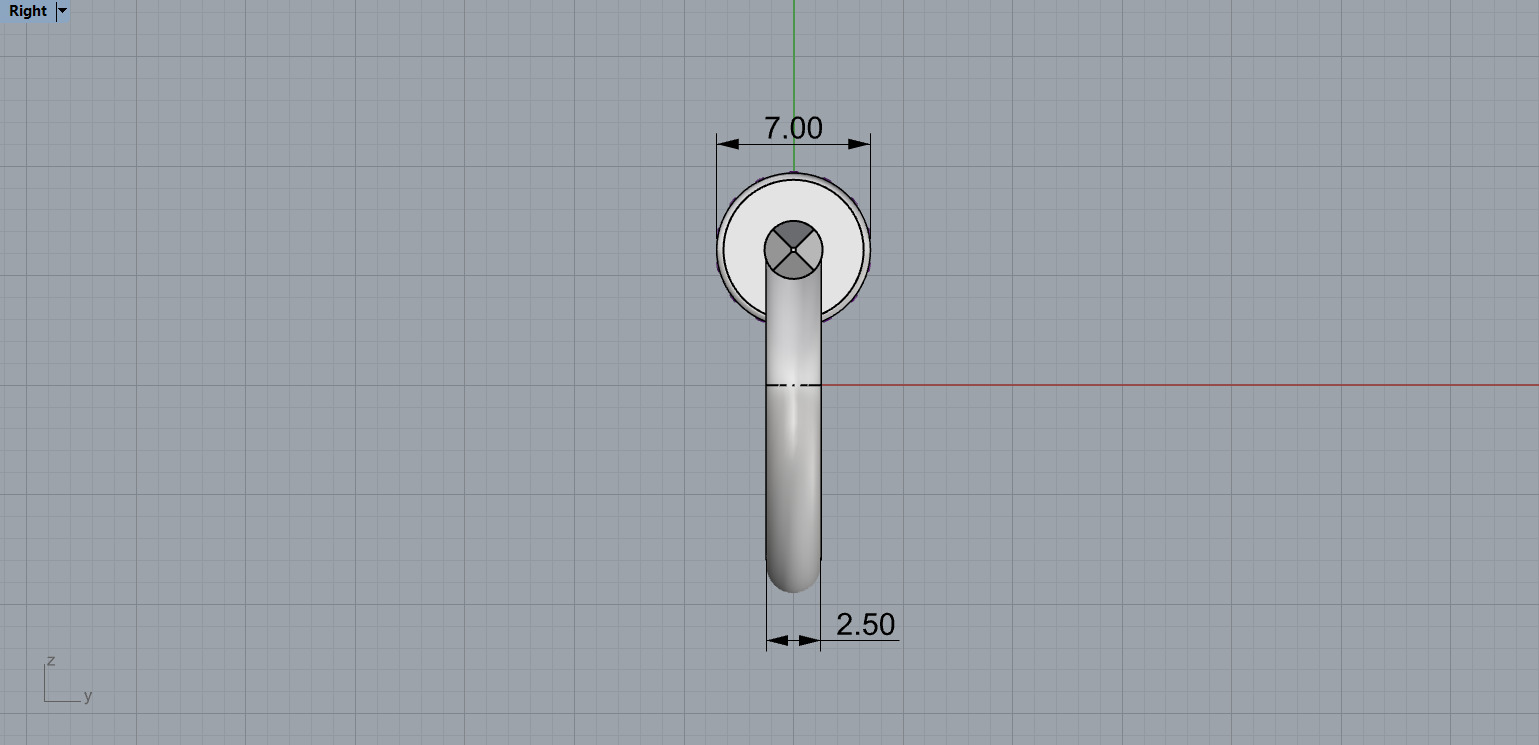 Nail Ring In The Finger with gems 16 Size N102 3D print model_9