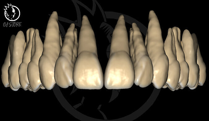 OJ RICKNatural Shapes Exocad library 3D print model