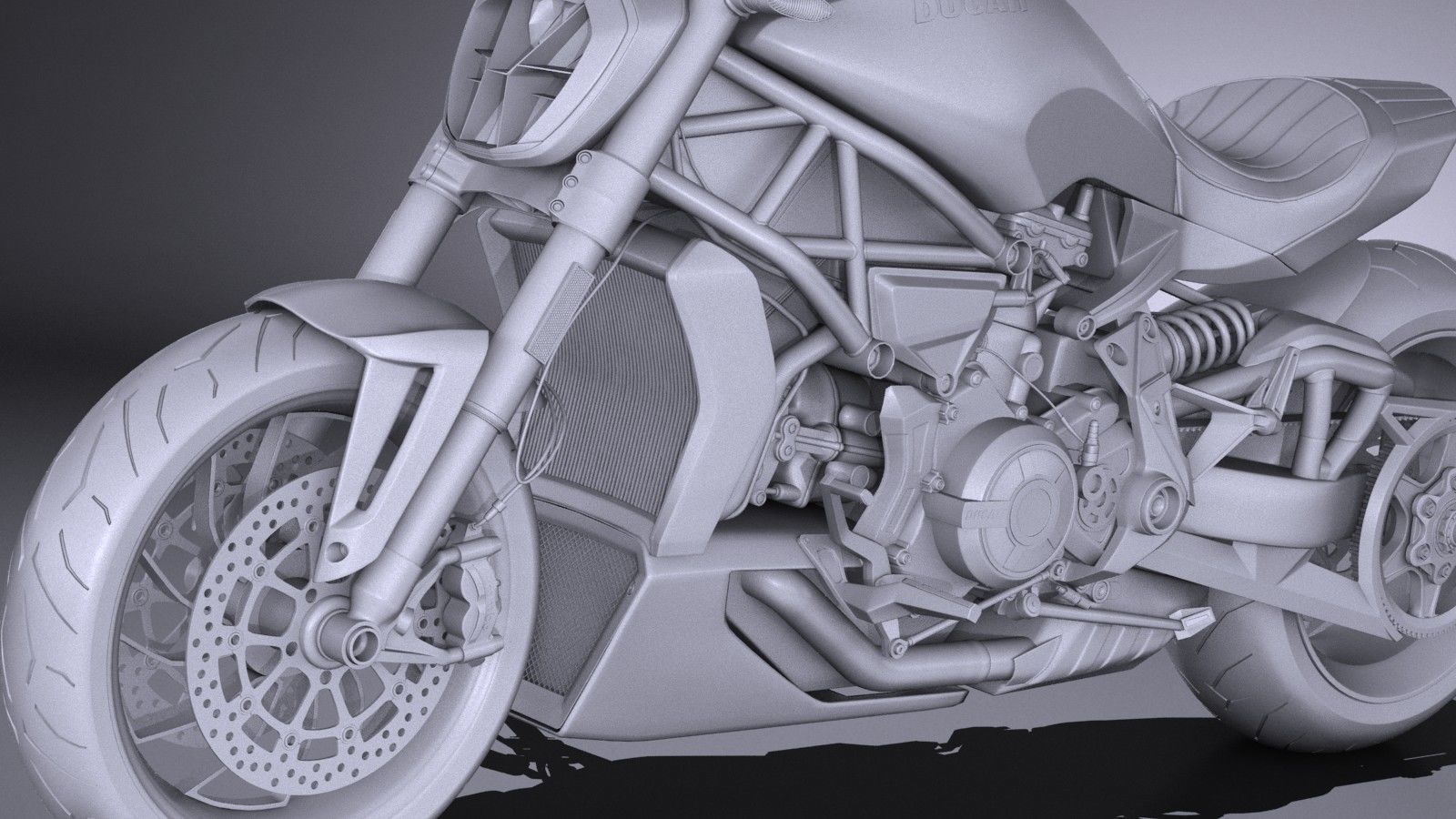 Ducati X-Diavel 2016 3D model_9