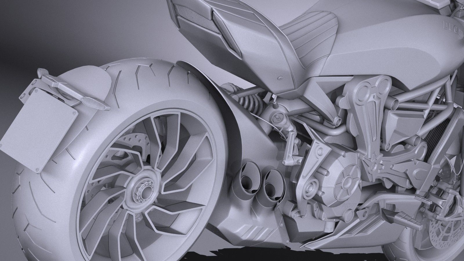Ducati X-Diavel 2016 3D model_10