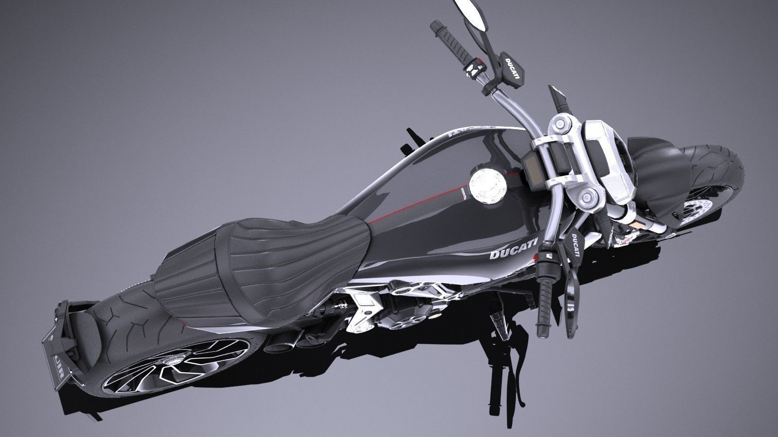 Ducati X-Diavel 2016 3D model_7
