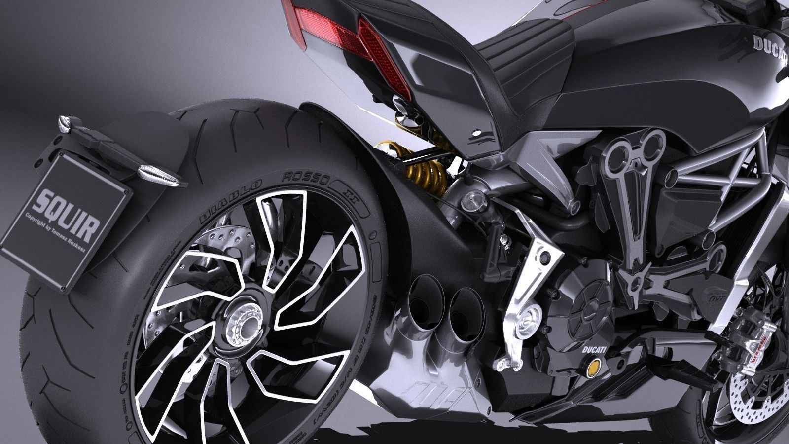 Ducati X-Diavel 2016 3D model_3