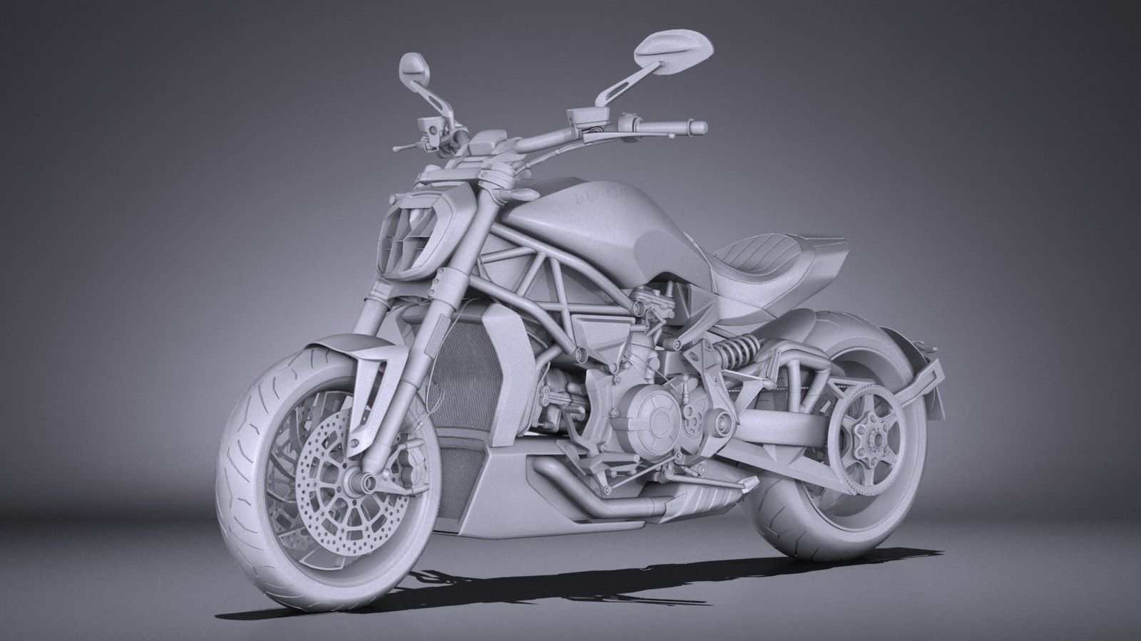 Ducati X-Diavel 2016 3D model_8