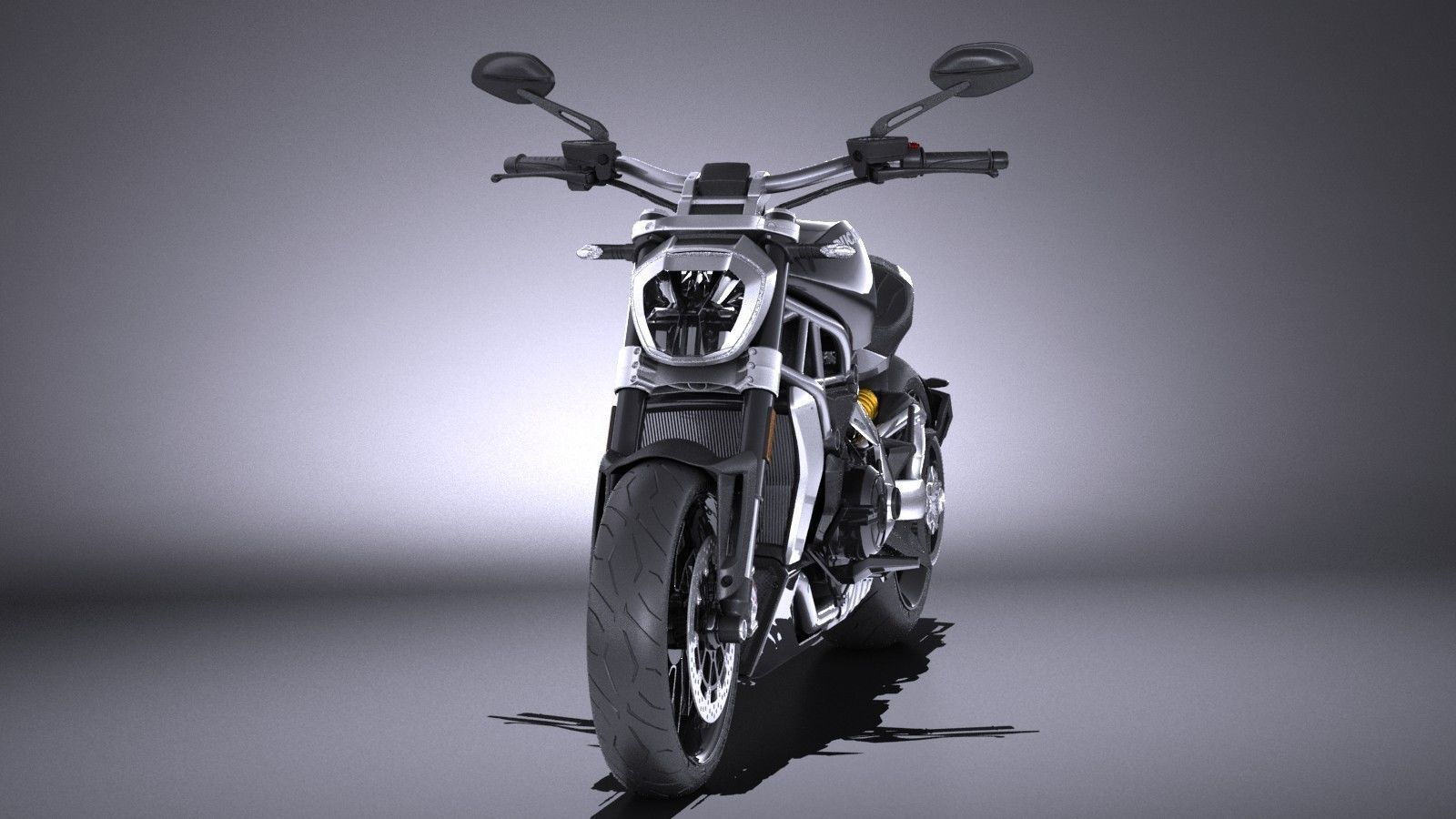 Ducati X-Diavel 2016 3D model_1