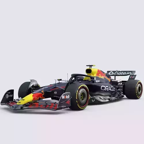 F1 Redbull RB21 season 2025 3D model