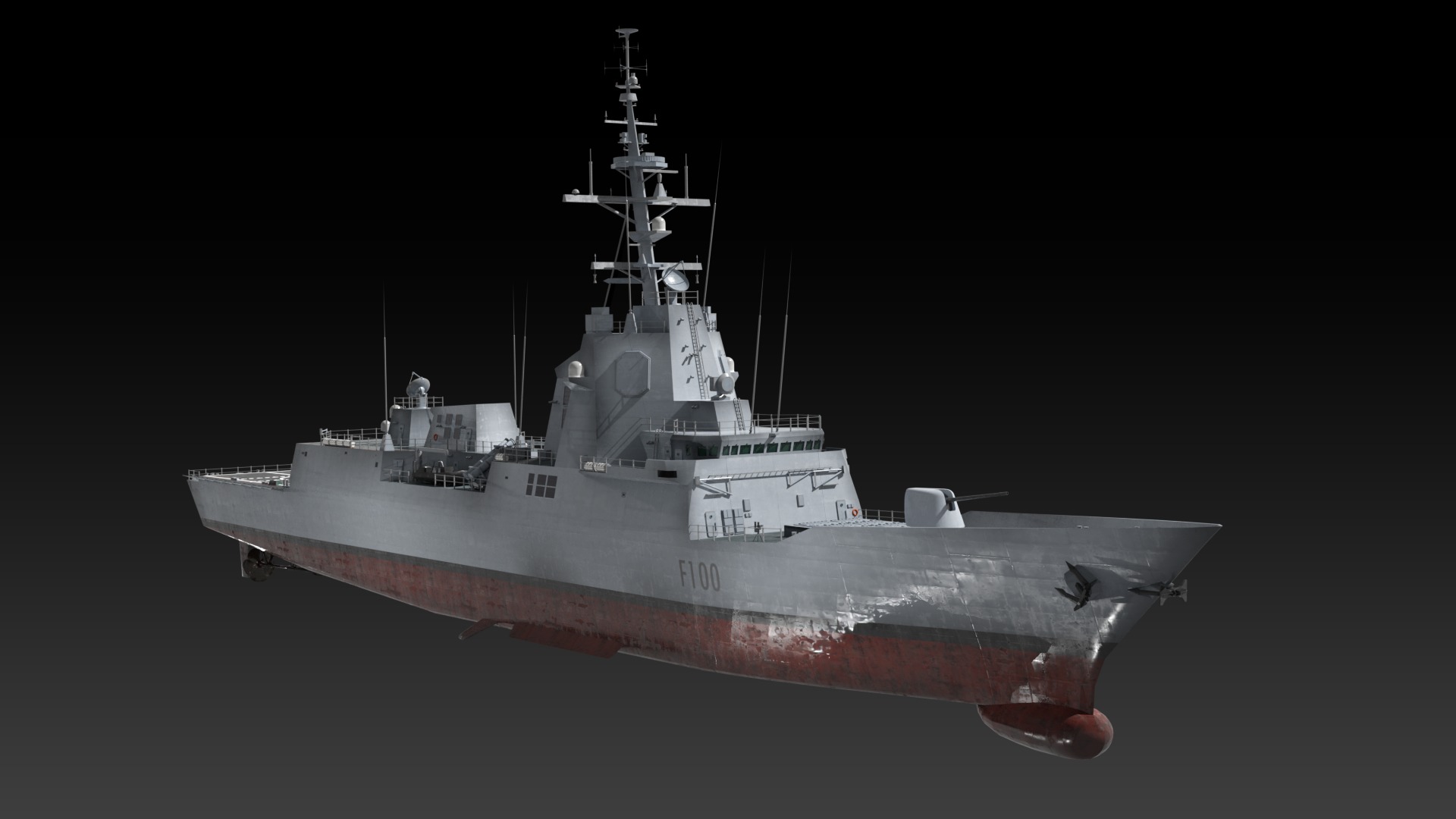 Spanish navy game ready model collection _16