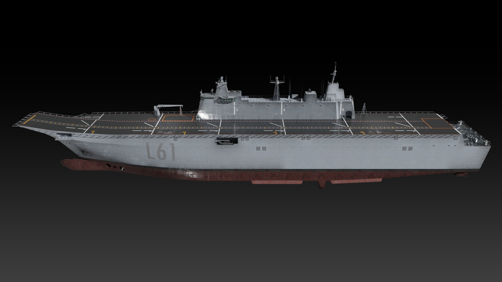 Spanish navy game ready model collection _12