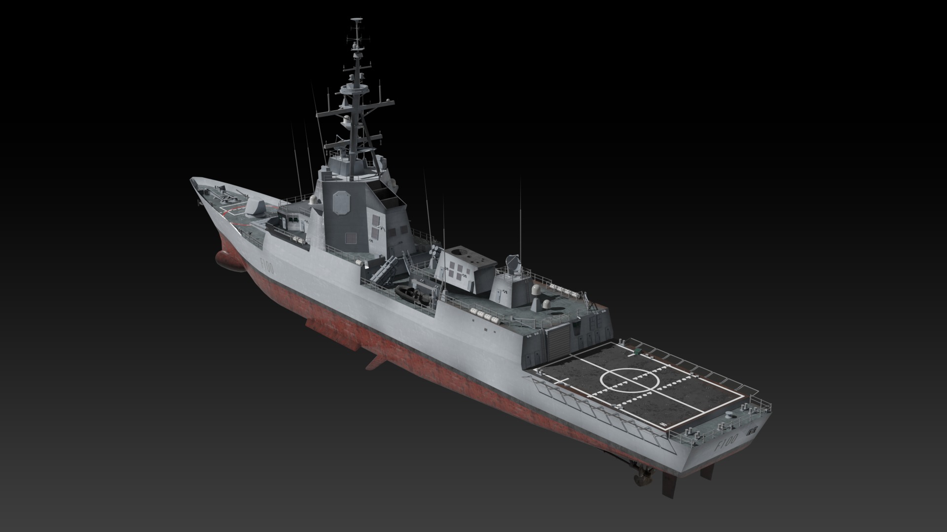 Spanish navy game ready model collection _19