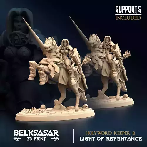 Holyword Keeper B Nude and Normal