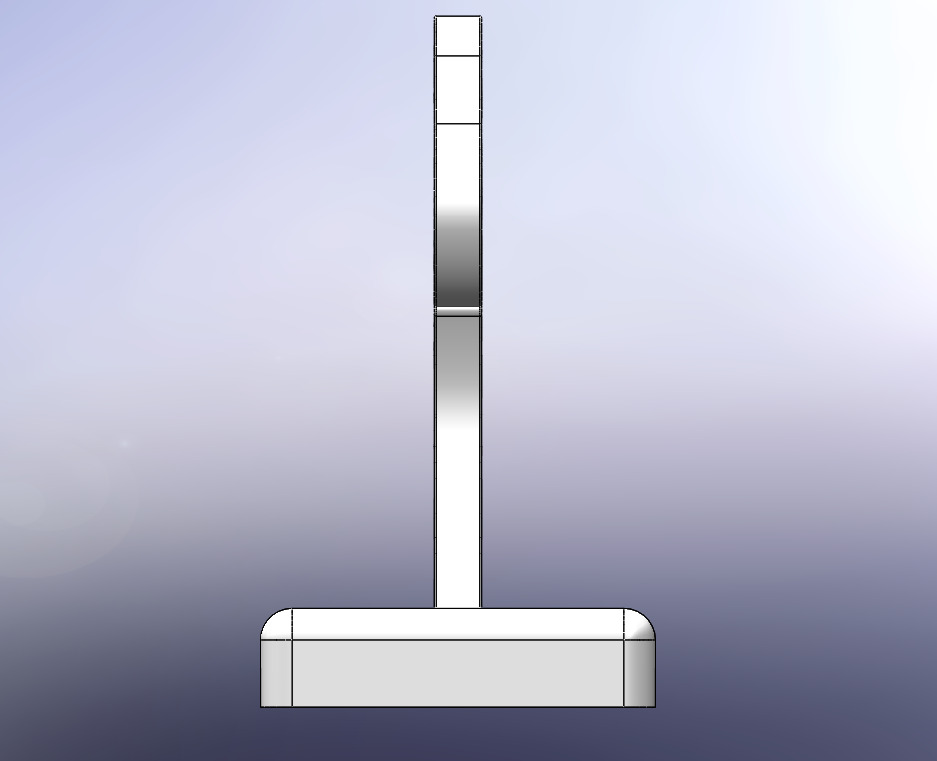 Printable Motorcycle Trophy 3D print model_2