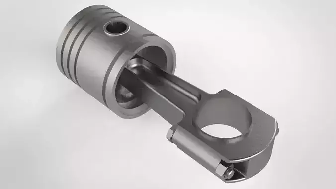 Printable Piston and connecting rod