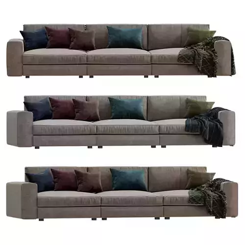 Beta  Modular Sofa By Article 3D model