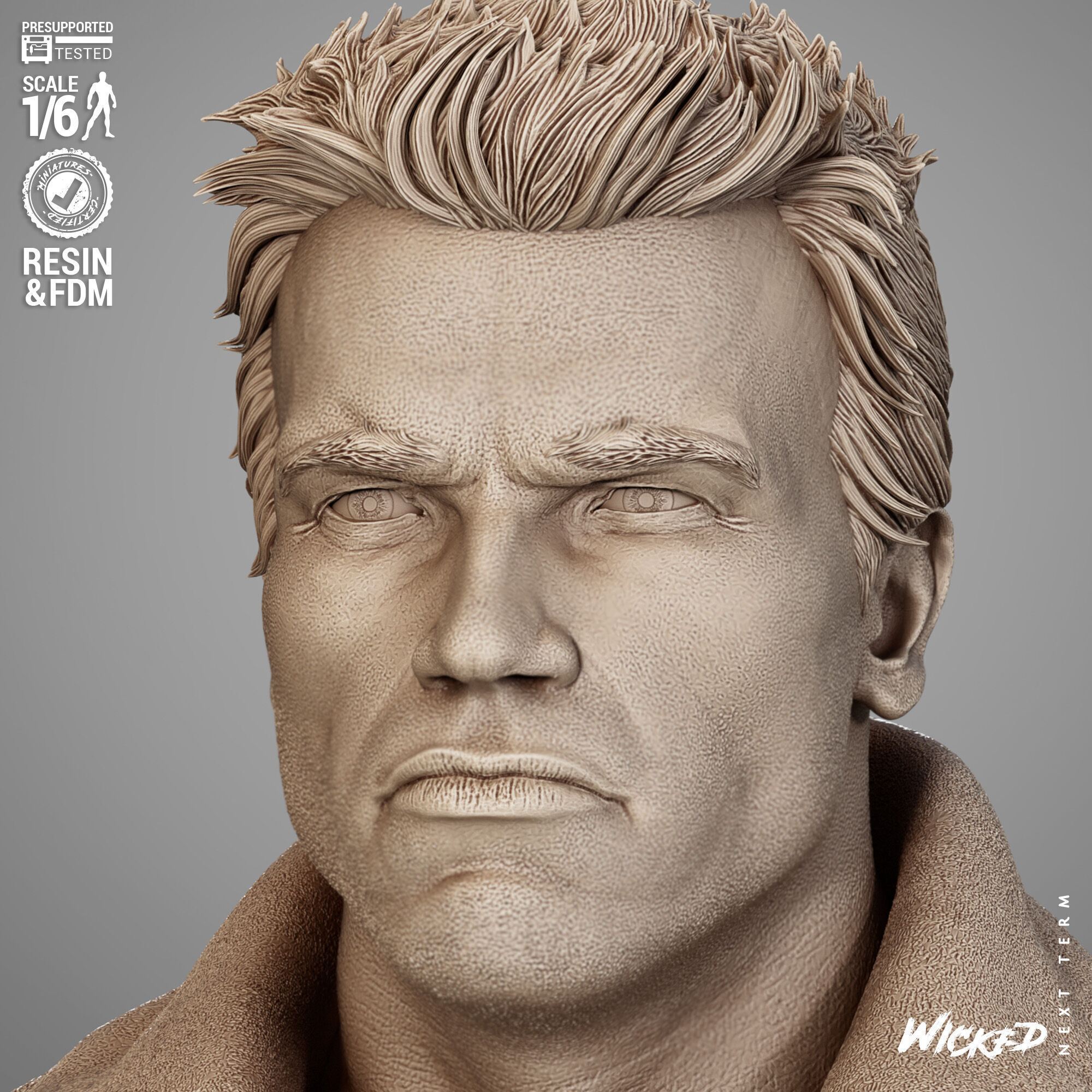 Wicked Movies Terminator Diorama 3D print model_37