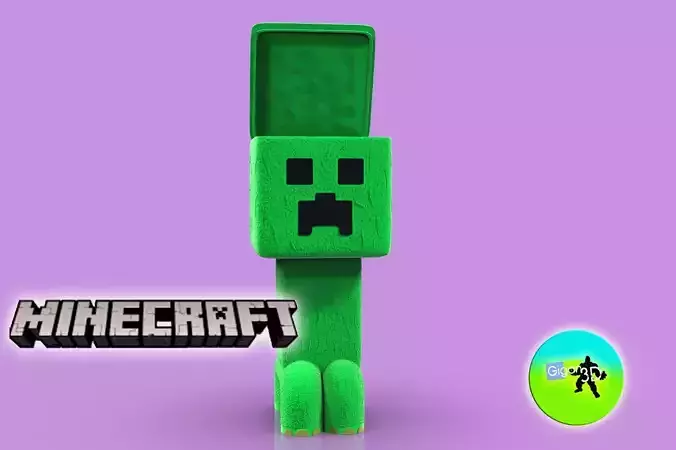 CREEPER POPCORN 3D print model