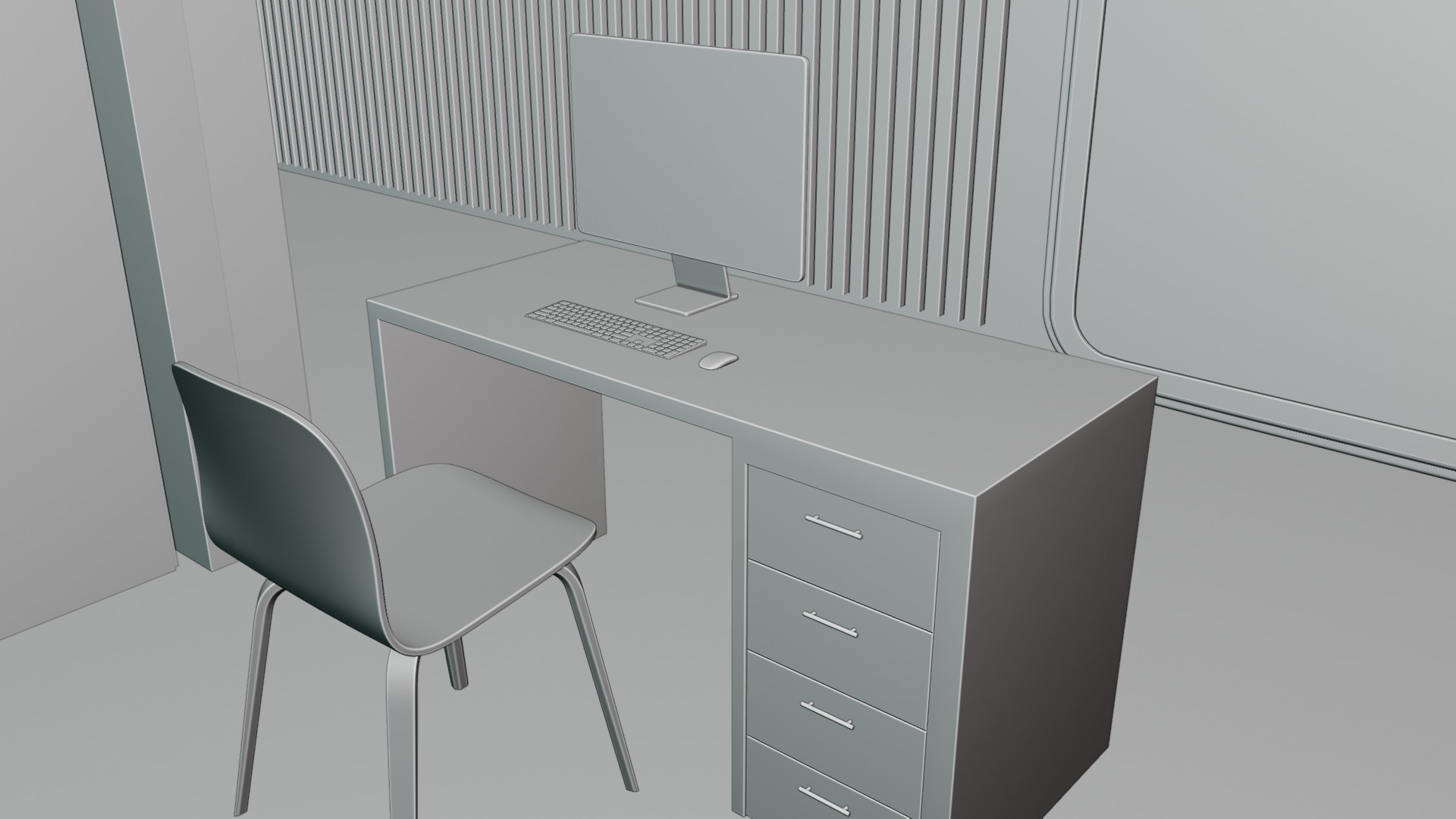 Modern Exhibition Booth 3D Model Trade Show Stand 3D model 3D model_15