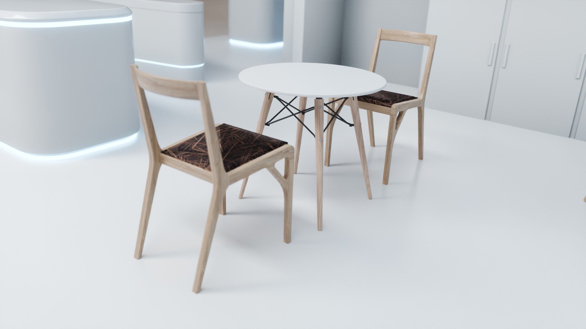 Modern Exhibition Booth 3D Model Trade Show Stand 3D model 3D model_6