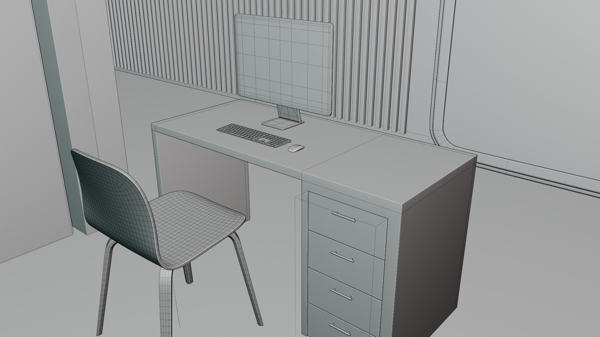 Modern Exhibition Booth 3D Model Trade Show Stand 3D model 3D model_16