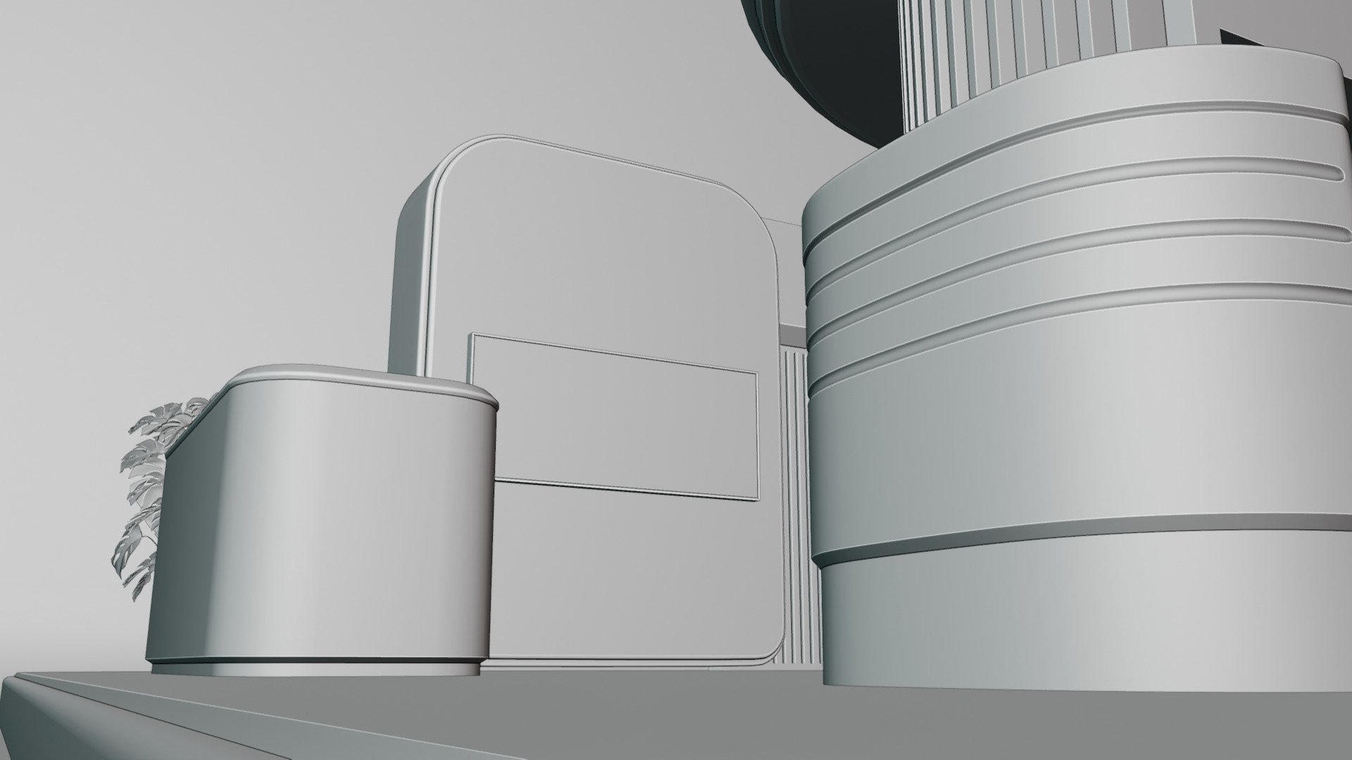 Modern Exhibition Booth 3D Model Trade Show Stand 3D model 3D model_19