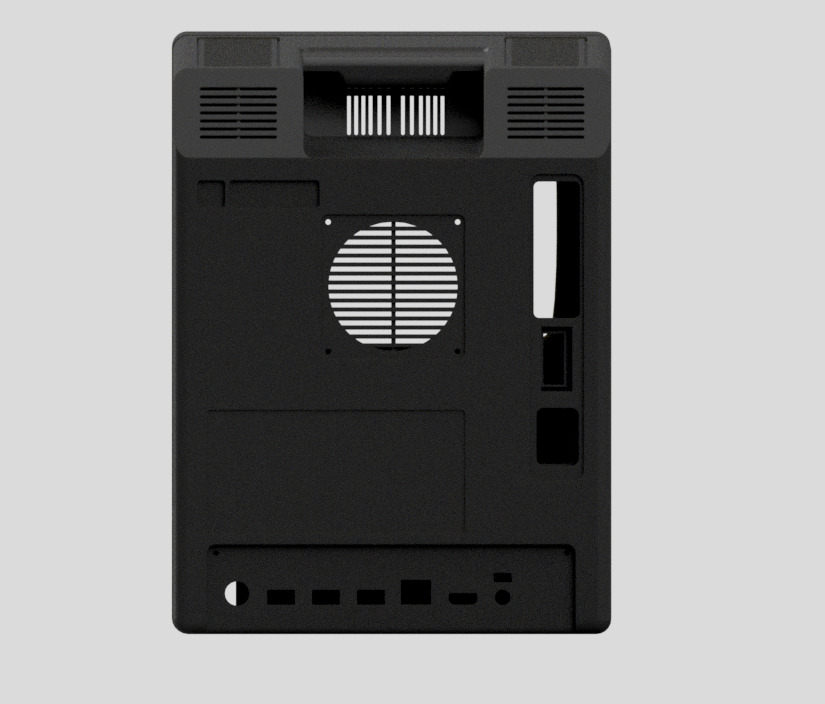 Macintosh Mini-Itx PC Case 3D print model_4