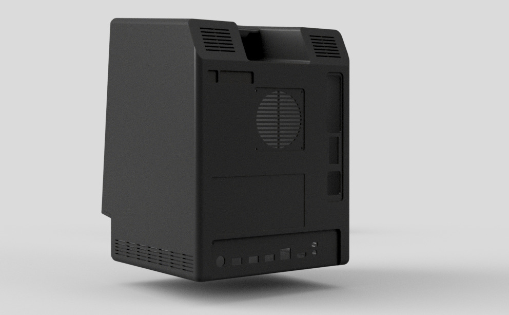 Macintosh Mini-Itx PC Case 3D print model_5