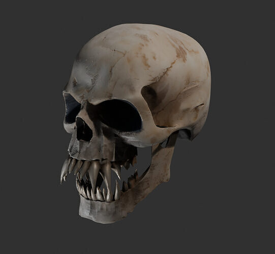 Demon Skull  3D model