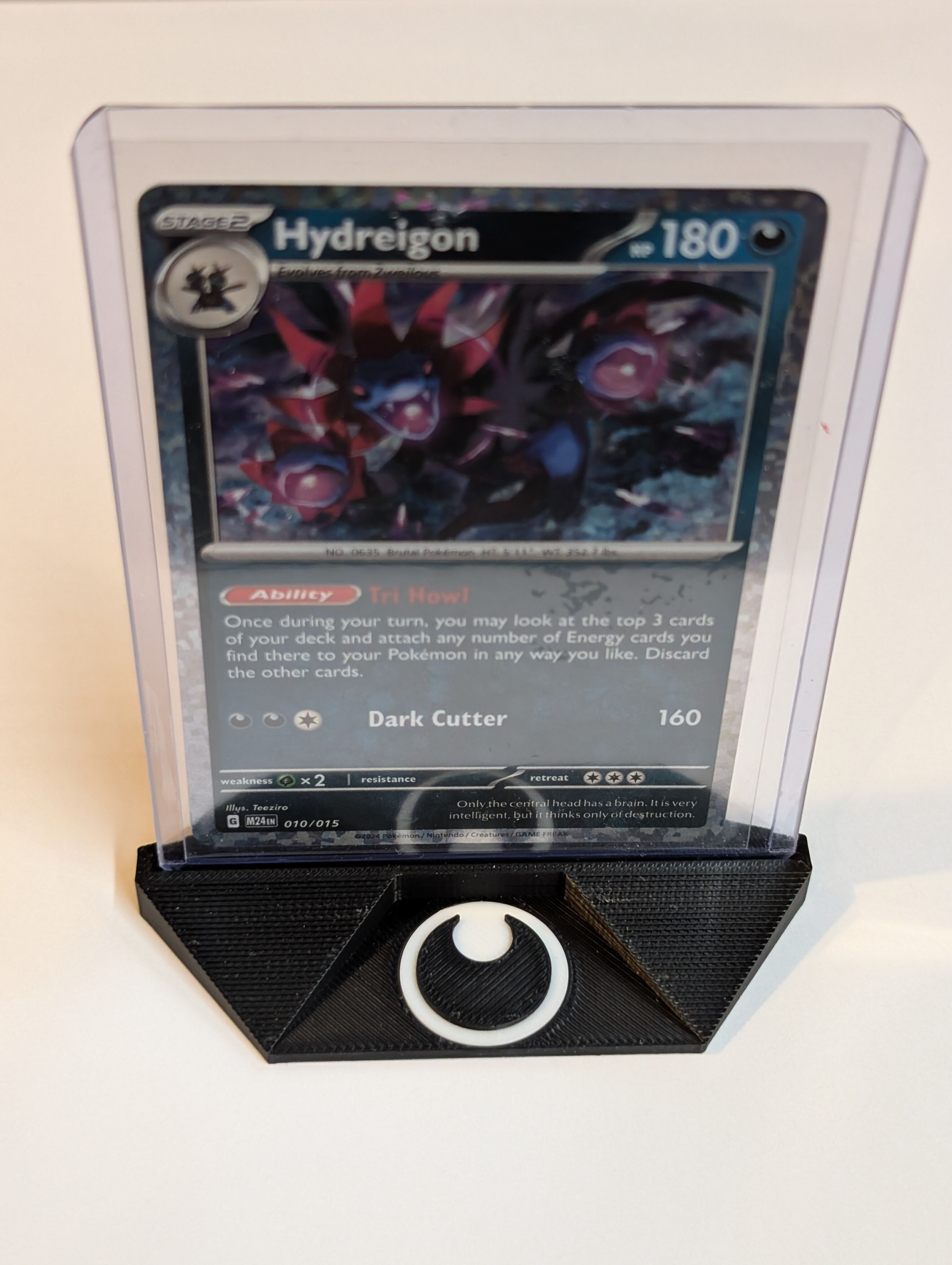 Pokemon Card Toploader Display Stand 3D model 3D printable | CGTrader