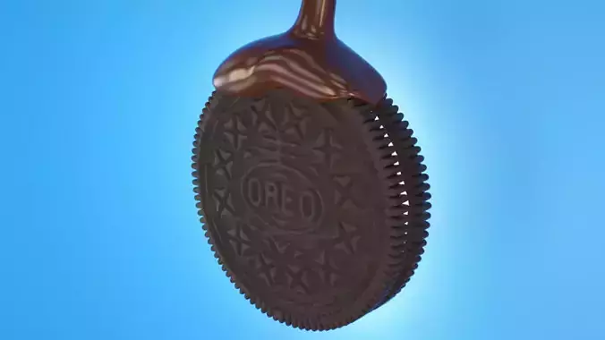 Oreo Cookie Splash Animated