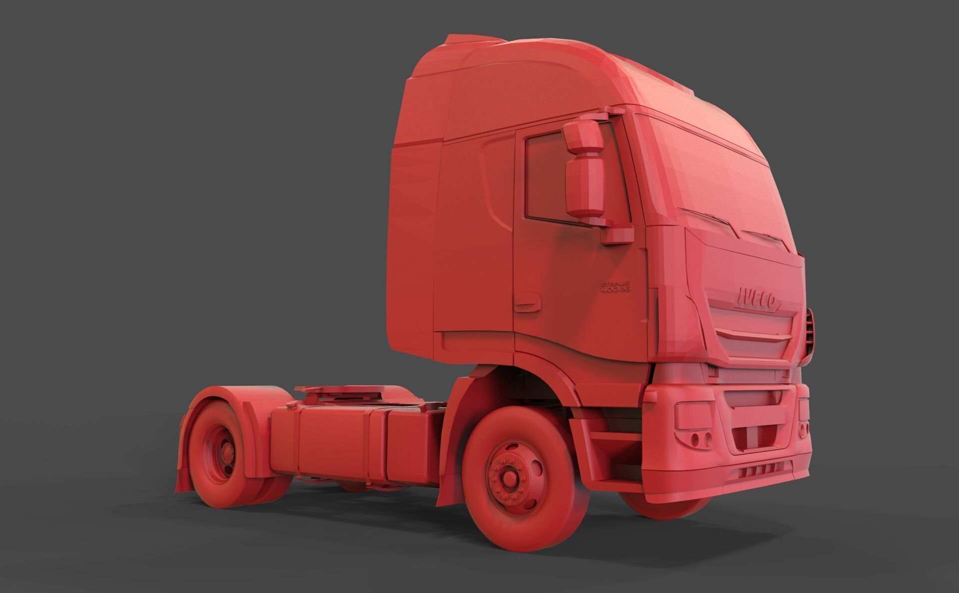 Iveco Stralis 400 3D print model_1