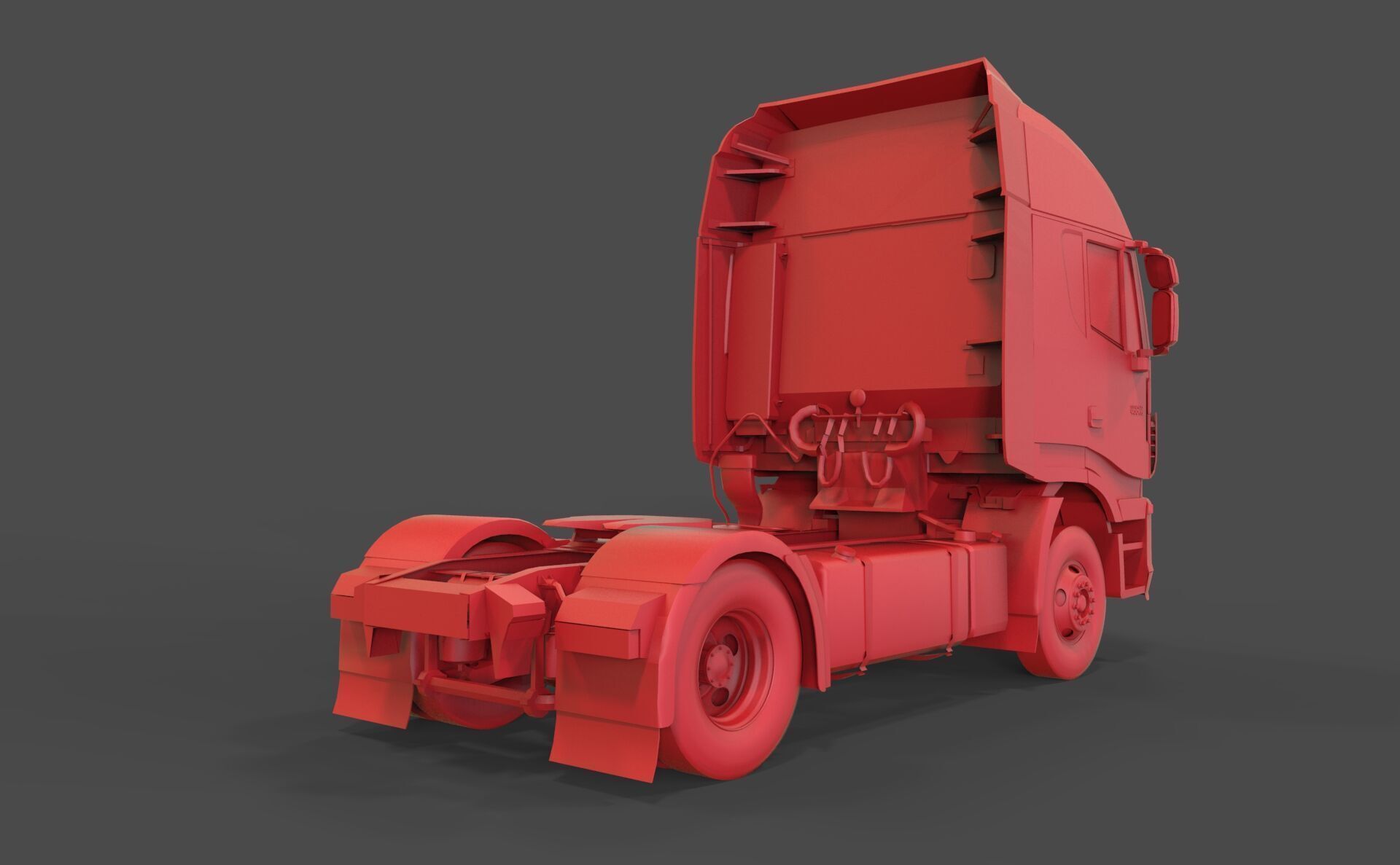 Iveco Stralis 400 3D print model_3