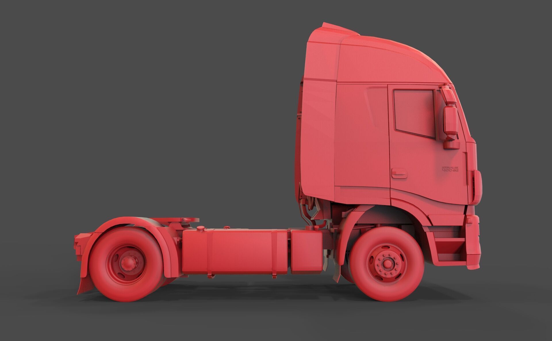 Iveco Stralis 400 3D print model_2