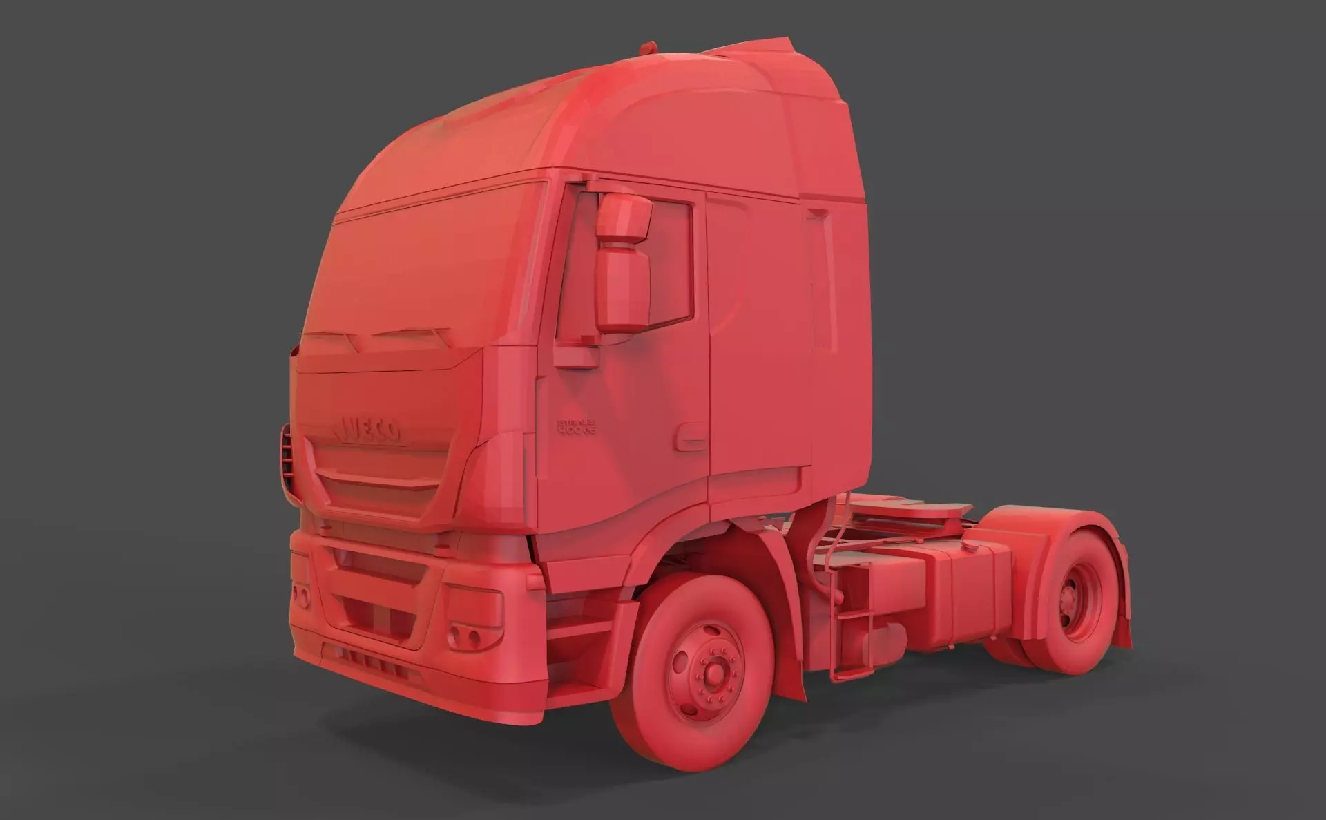 Iveco Stralis 400 3D print model_0