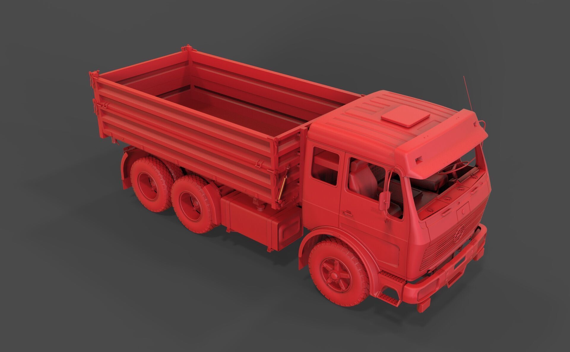 Mercedes-Benz 1632 NG  3D print model_7