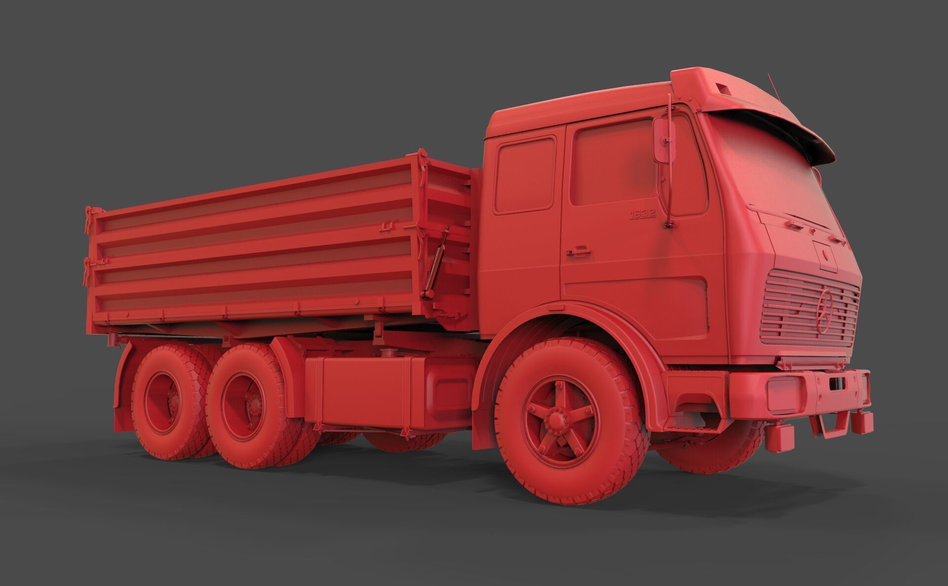 Mercedes-Benz 1632 NG  3D print model_1