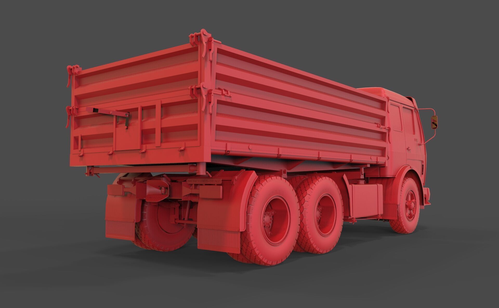 Mercedes-Benz 1632 NG  3D print model_3